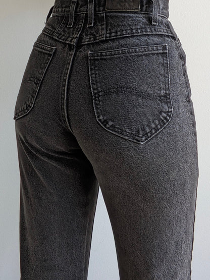 Vintage Faded Black Lee Denim