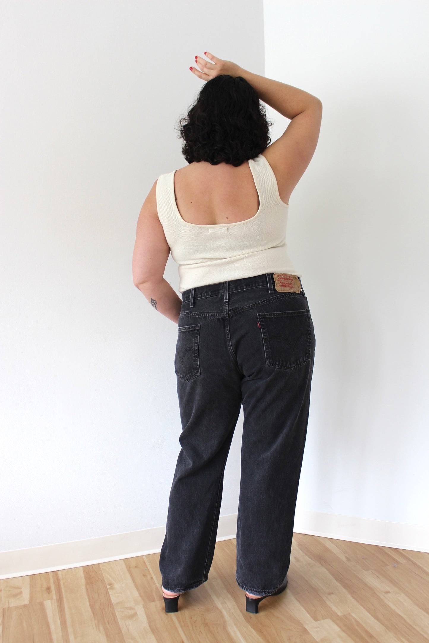 Vintage Levi's 501 Black Button-Fly Denim