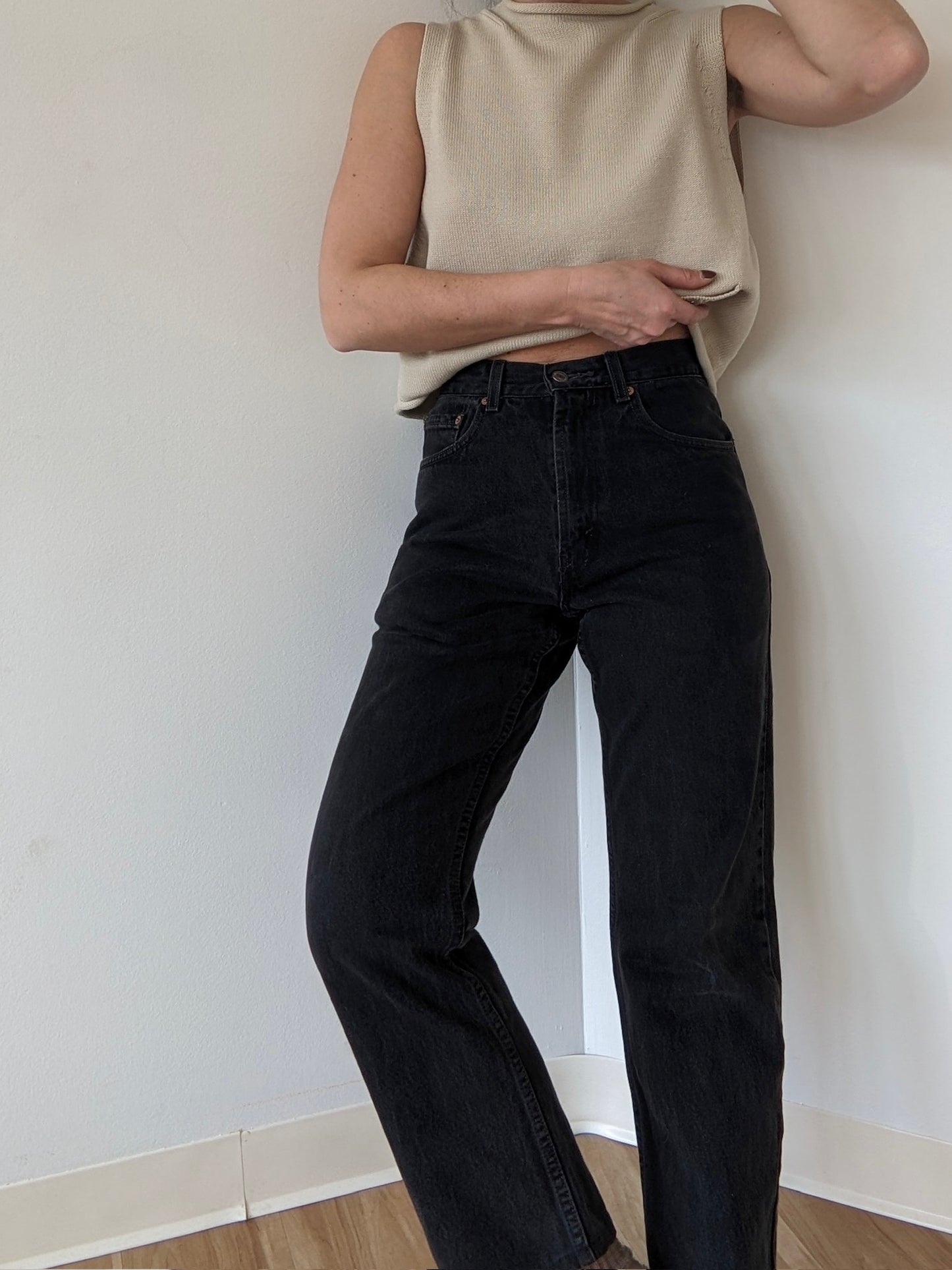 Favorite Vintage Levi's 505 Black Denim