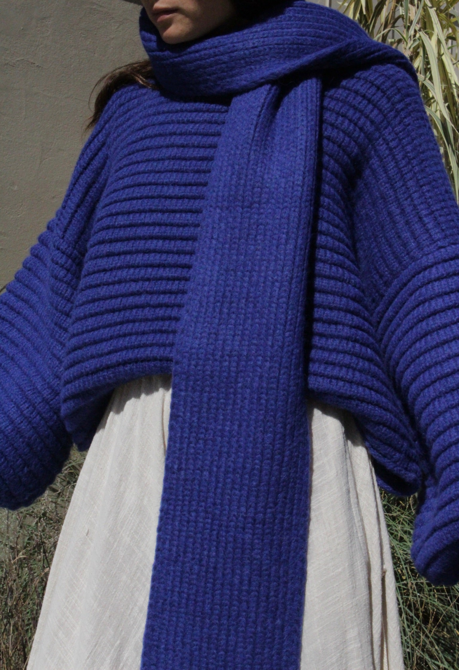 Romy Knitted Alpaca Balloon Sleeve Sweater – NA NIN
