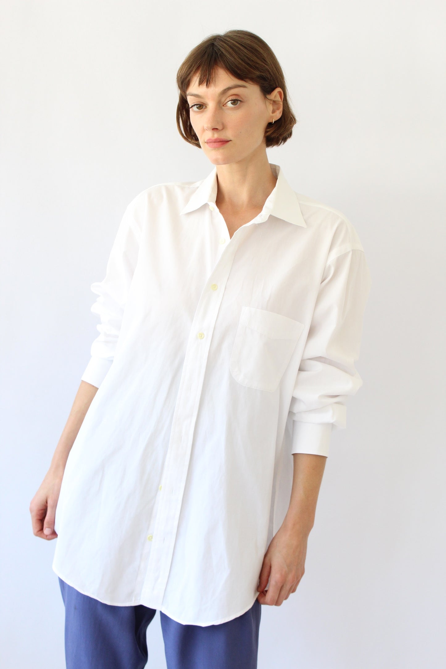 Vintage Crisp Cotton Burberrys Oxford