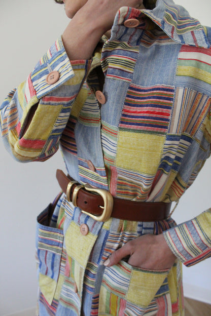 Rare Vintage Patchwork Coat