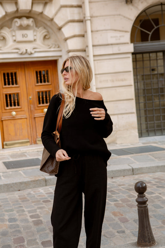 Chris Cotton Seed Stitch Top