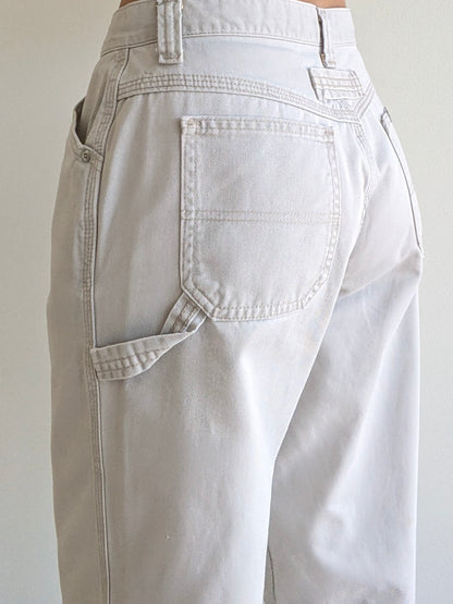 90s Khaki Twill Carpenter Pants
