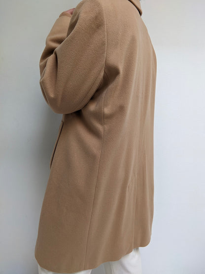 Vintage Butterscotch Wool & Cashmere Coat