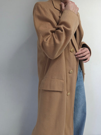 Vintage Butterscotch Cashmere Coat