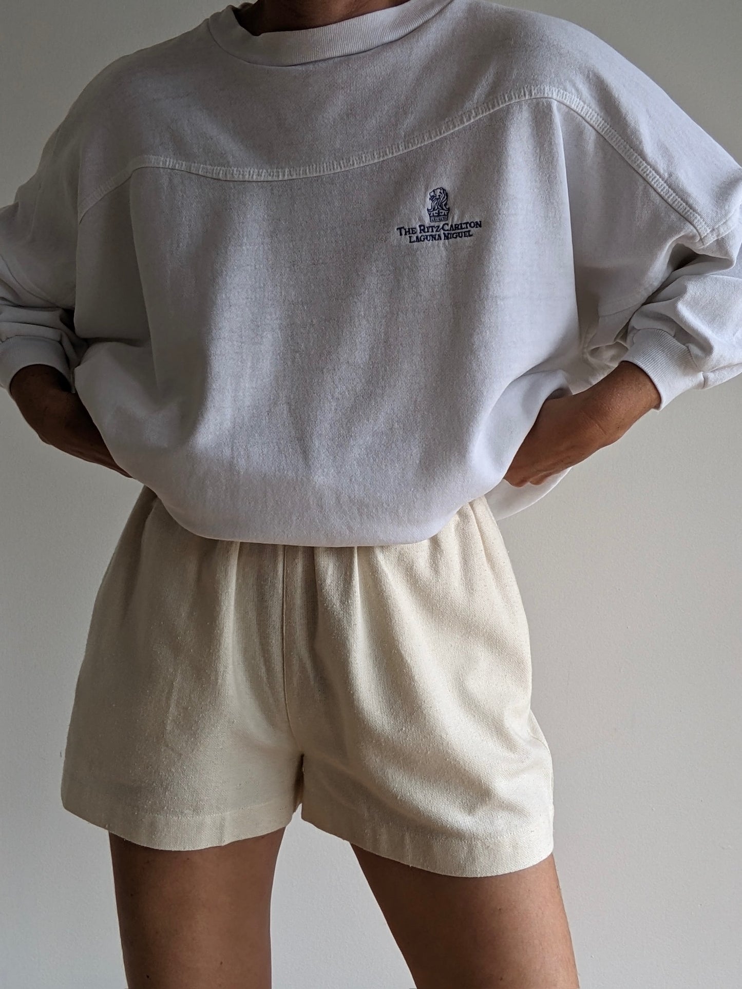 Vintage Embroidered Ritz Carlton Pullover