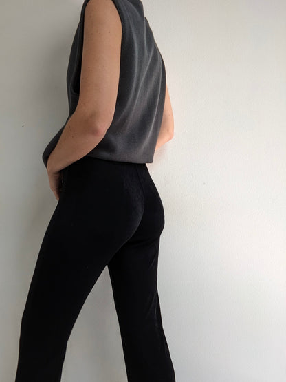 Vintage Onyx Easy Pants