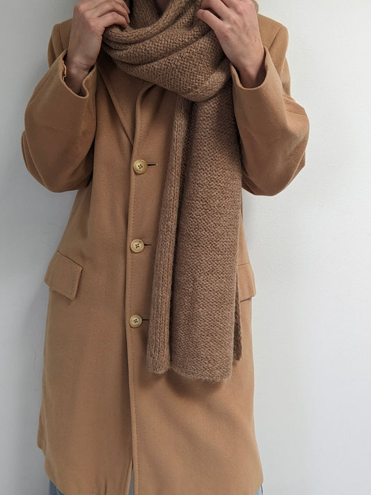 Vintage Butterscotch Cashmere Coat