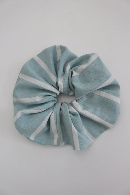 Reworked Striped Scrunchie