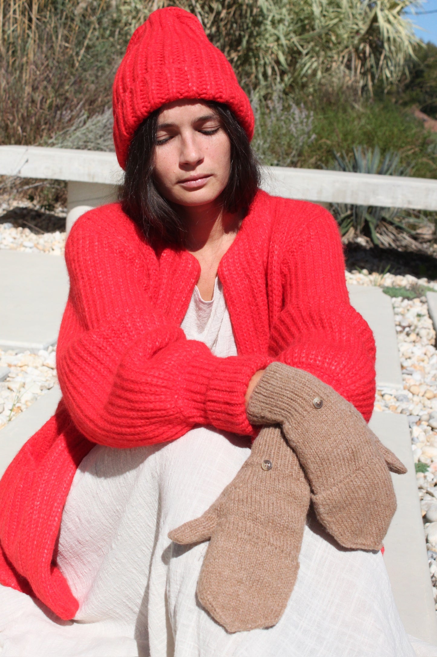 Frankie Knitted Alpaca Hat