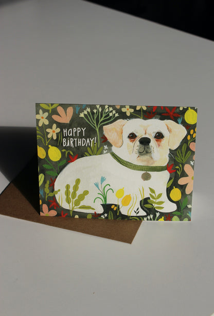 Happy Birthday Puppy Card