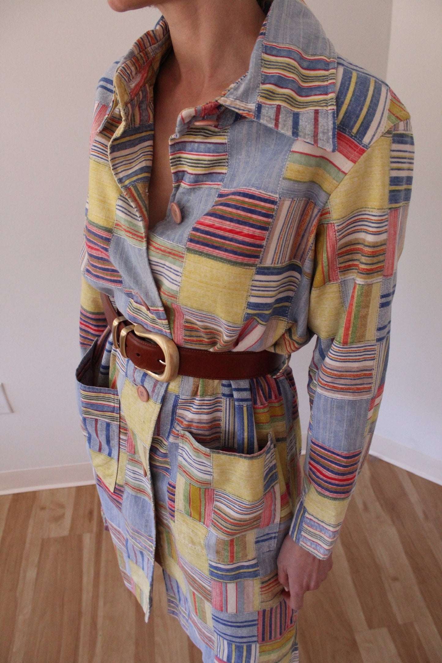 Rare Vintage Patchwork Coat