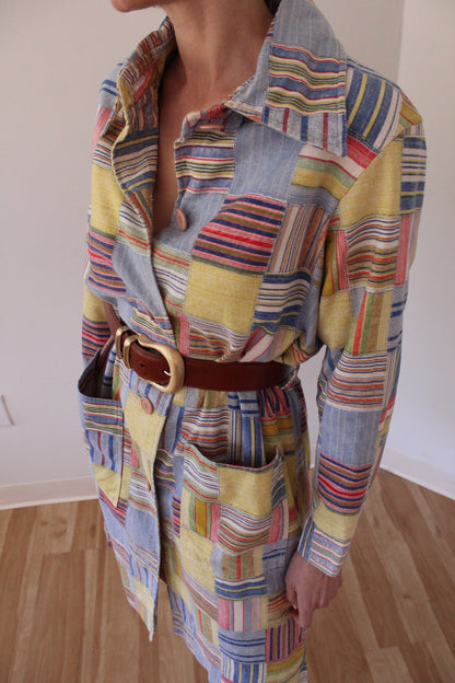 Rare Vintage Patchwork Coat