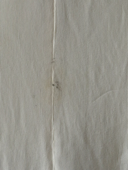 Vintage Cream Ribbed Silk Blazer