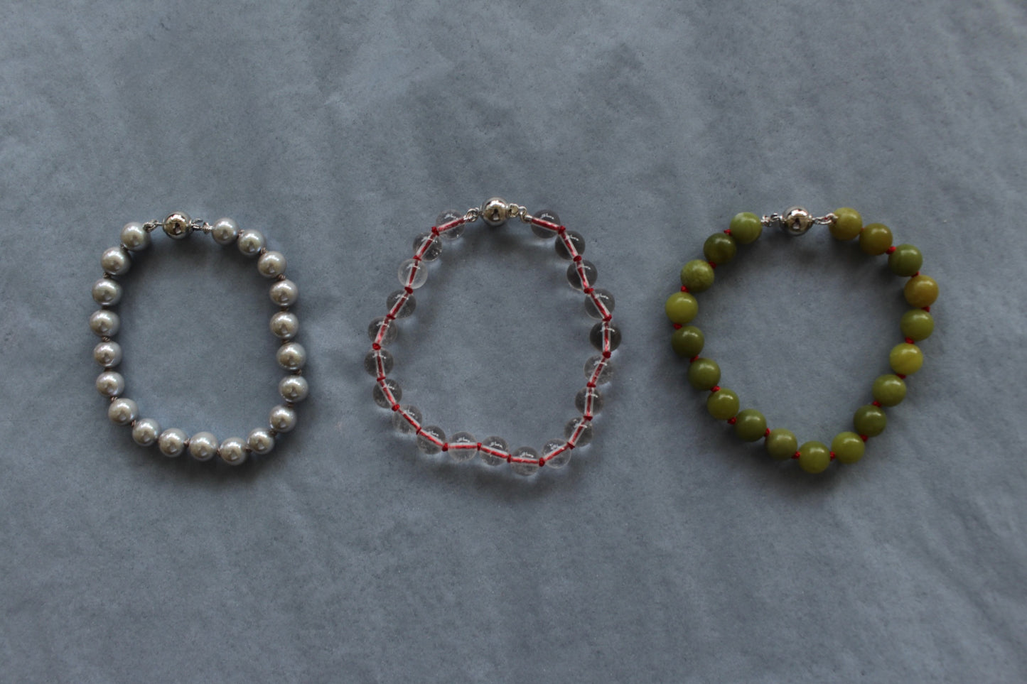 Knotted Gemstone Bracelet