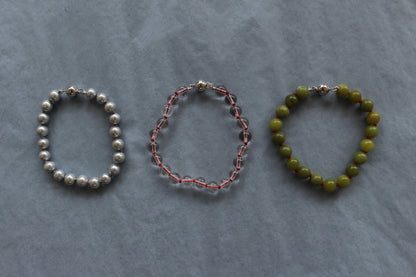 Knotted Gemstone Bracelet