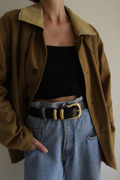 Vintage Orvis Olive Canvas Chore Coat