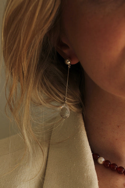 Gota Long Earrings