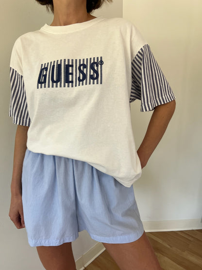 Vintage Striped Guess Tee