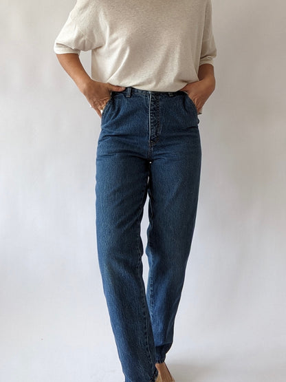 1970s Vintage Calvin Klein Dark Wash Denim