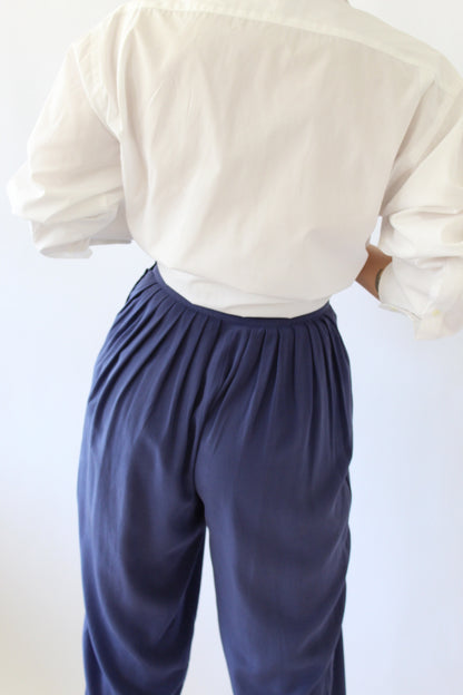 Favorite Vintage Calvin Klein Iris Silk Capri