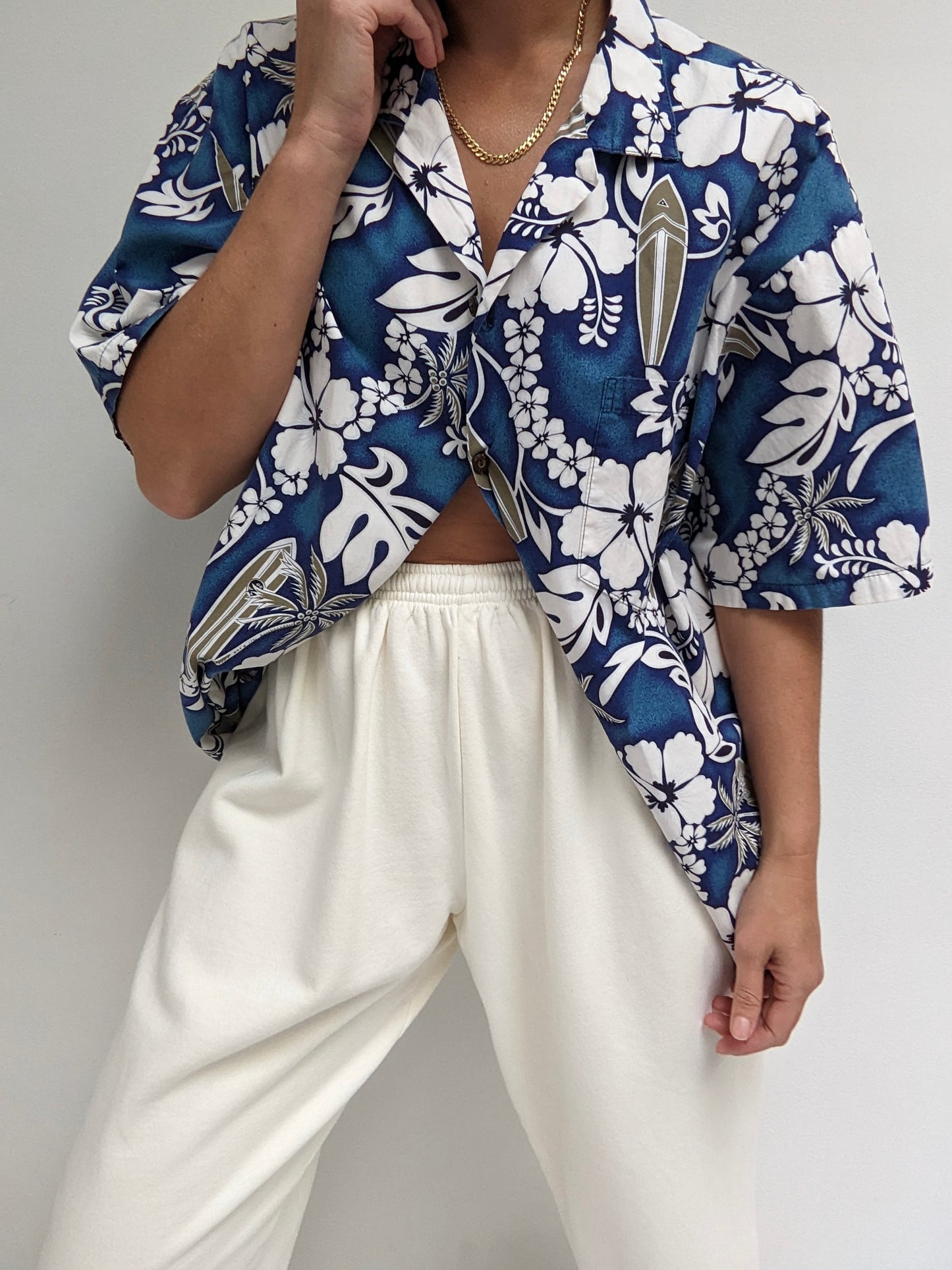 90s Hawaiian Surf Shirt