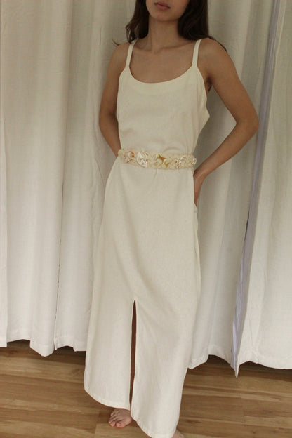Vintage Macrame Shell Belt