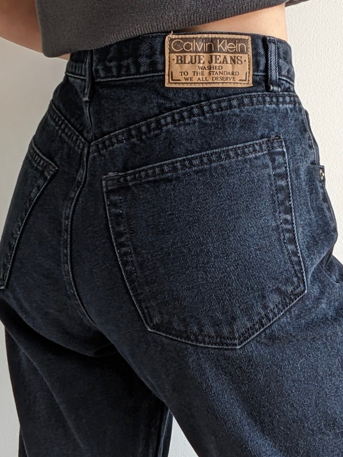 Vintage Calvin Klein Sport Black Denim