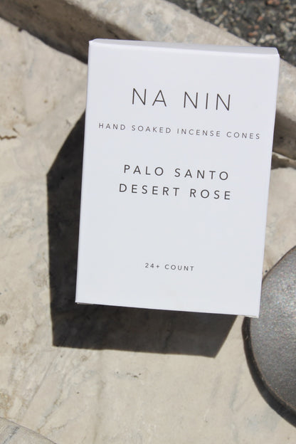 Palo Santo & Desert Rose Incense Cones