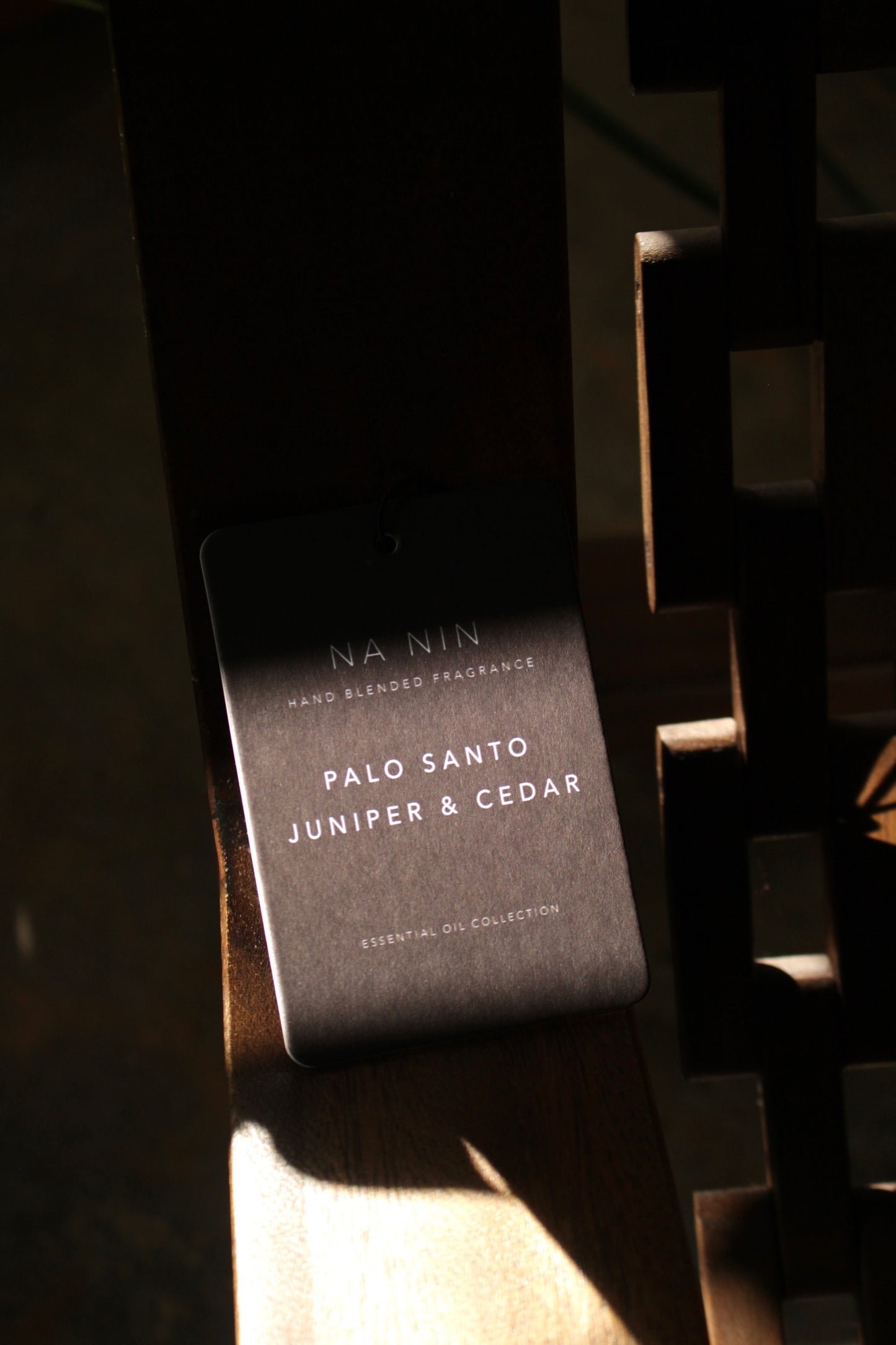 Palo Santo, Juniper, & Cedarwood Fragrance Card