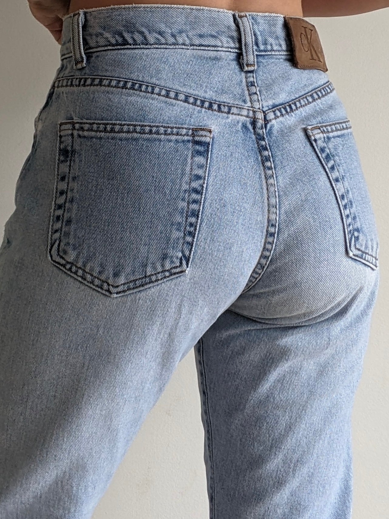 Vintage Calvin Klein Button-Fly Denim