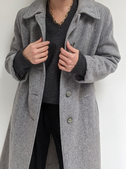 Lovely Vintage Ash Wool Coat