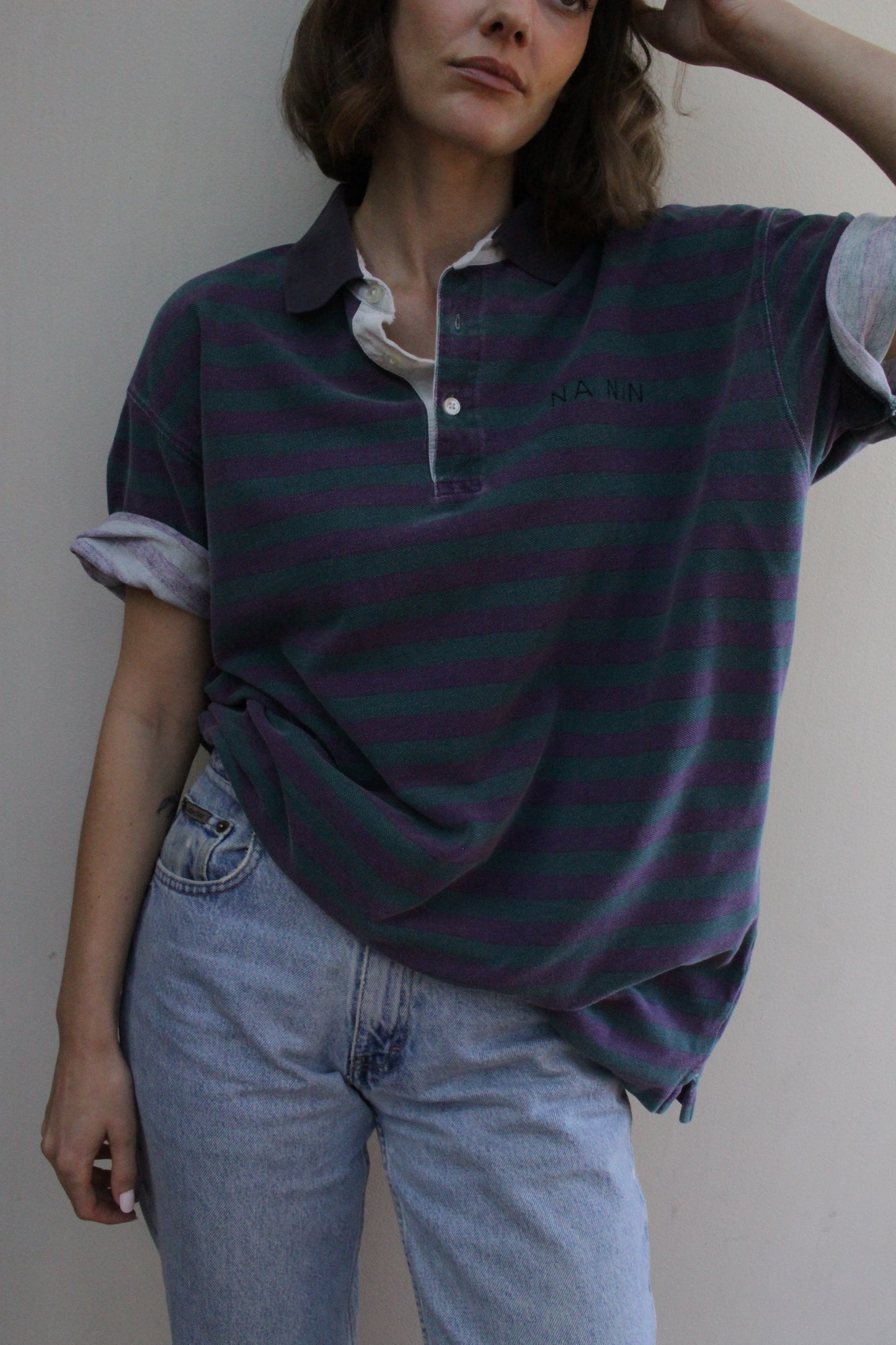 Embroidered Vintage Logo Polo