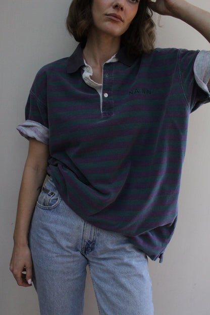 Embroidered Vintage Logo Polo