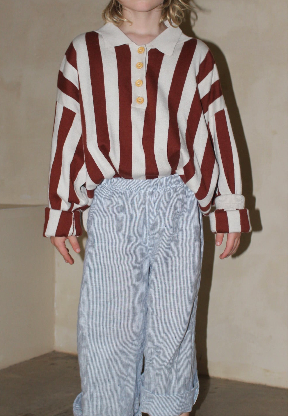 Mini Natty Linen Pant