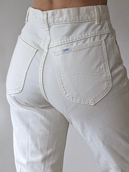 Vintage Lee White Denim