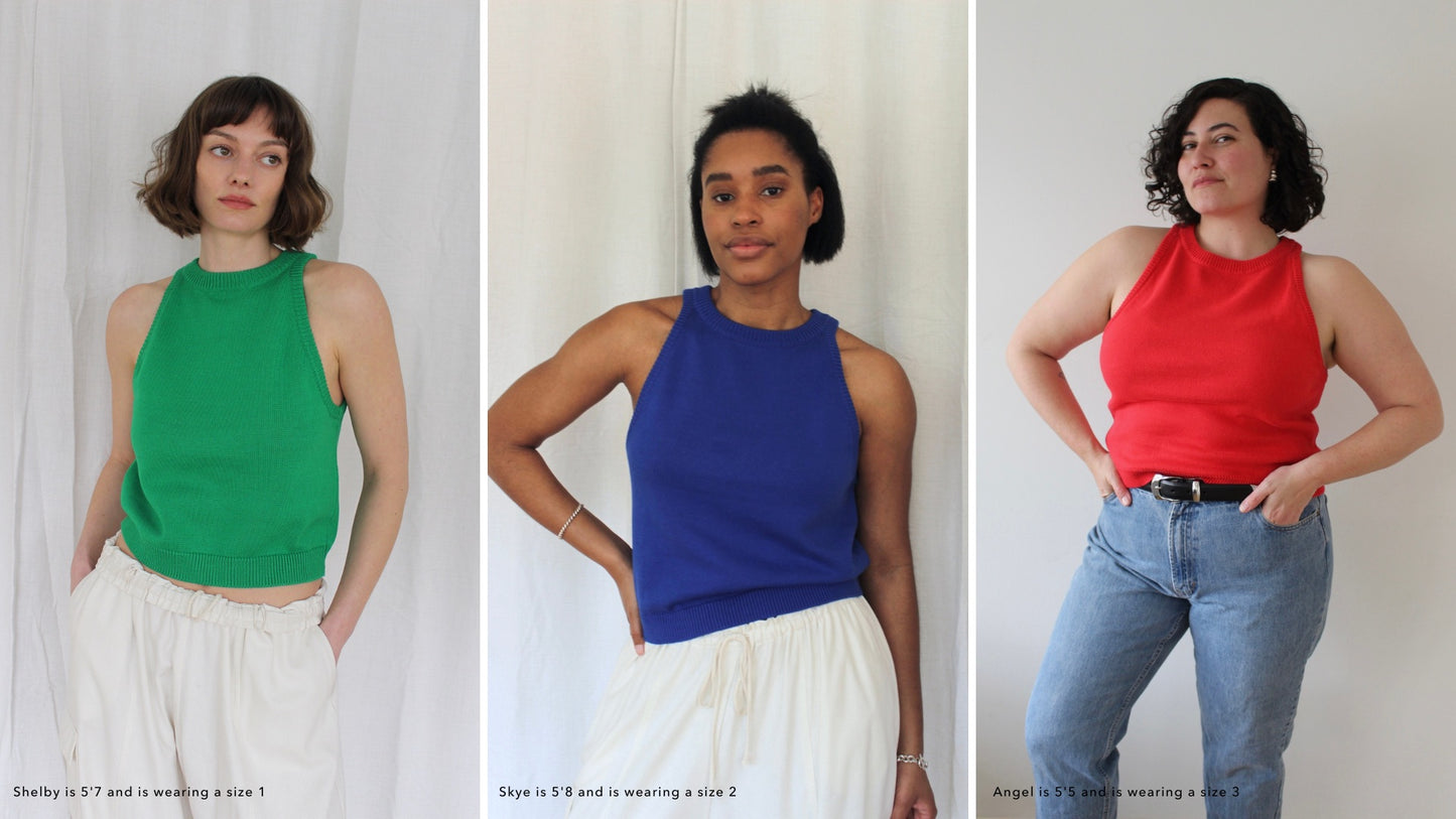 Georgina Pima Cotton Halter