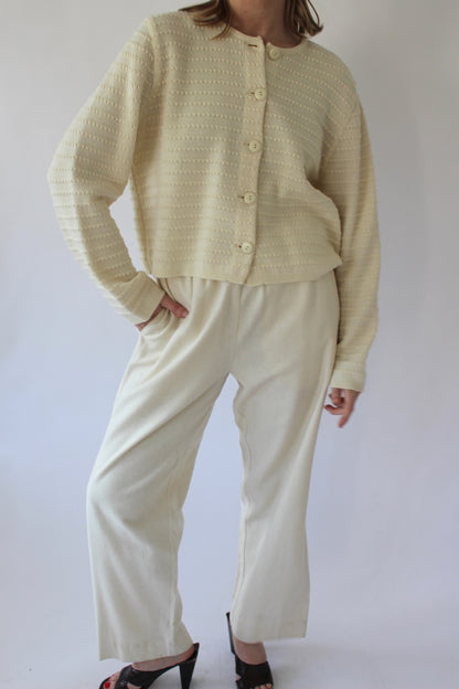 Stunning Vintage Rodier Wool Cardigan