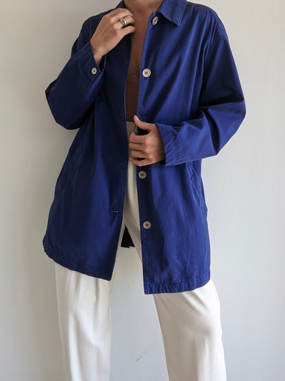 Vintage Ungaro Lightweight Navy Chore Coat