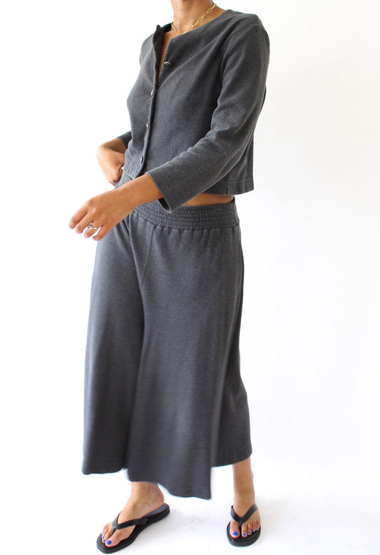 Vintage Slate Culotte Pant Set