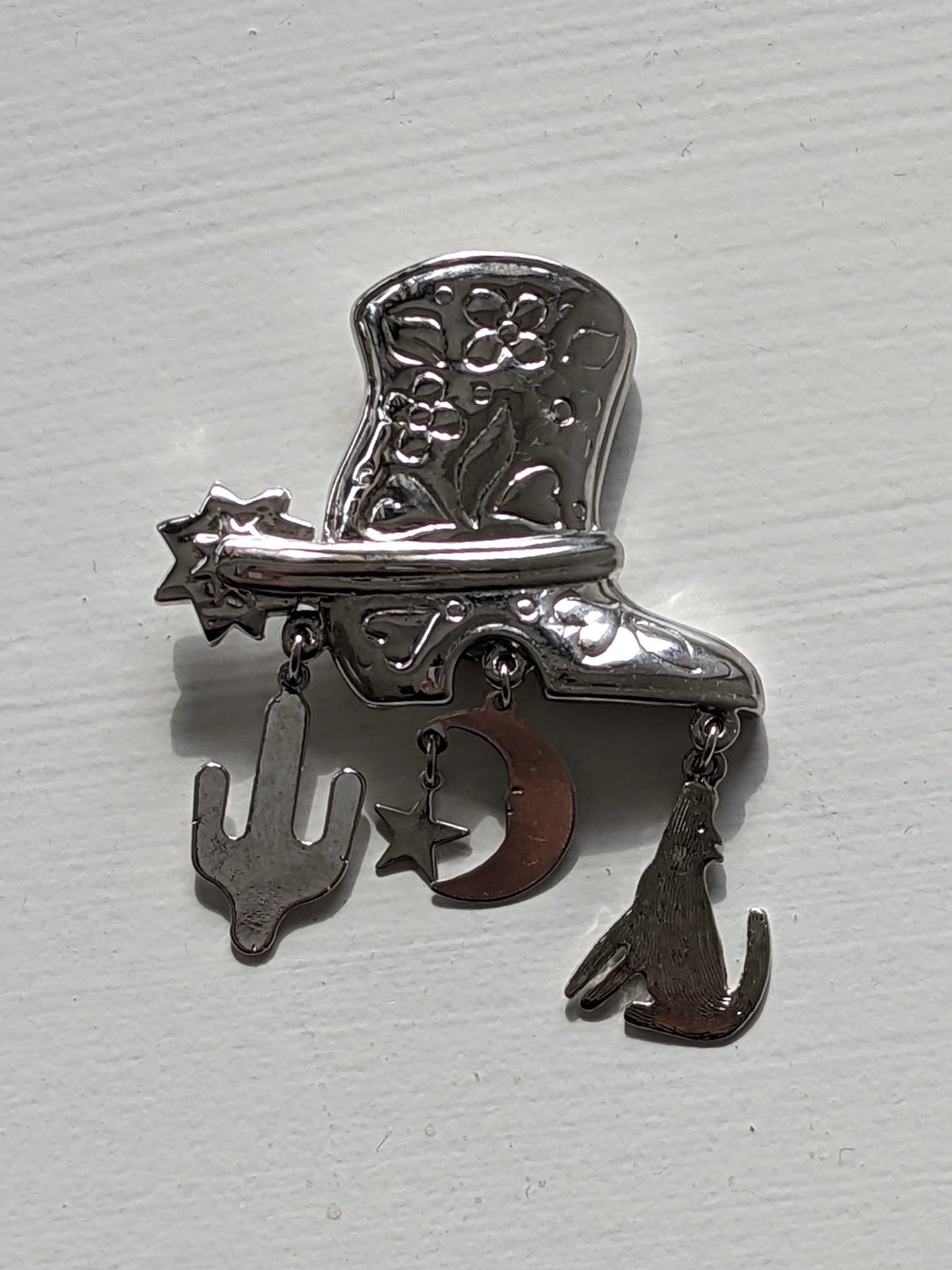 Favorite Vintage Southwest Cowboy Boot Brooch