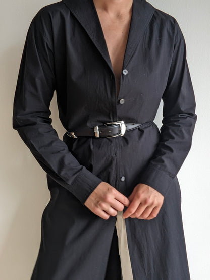 Incredible 90s Issey Miyake Belted Cotton Duster