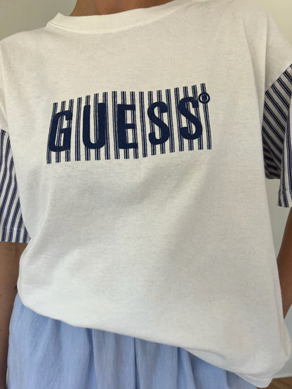 Vintage Striped Guess Tee