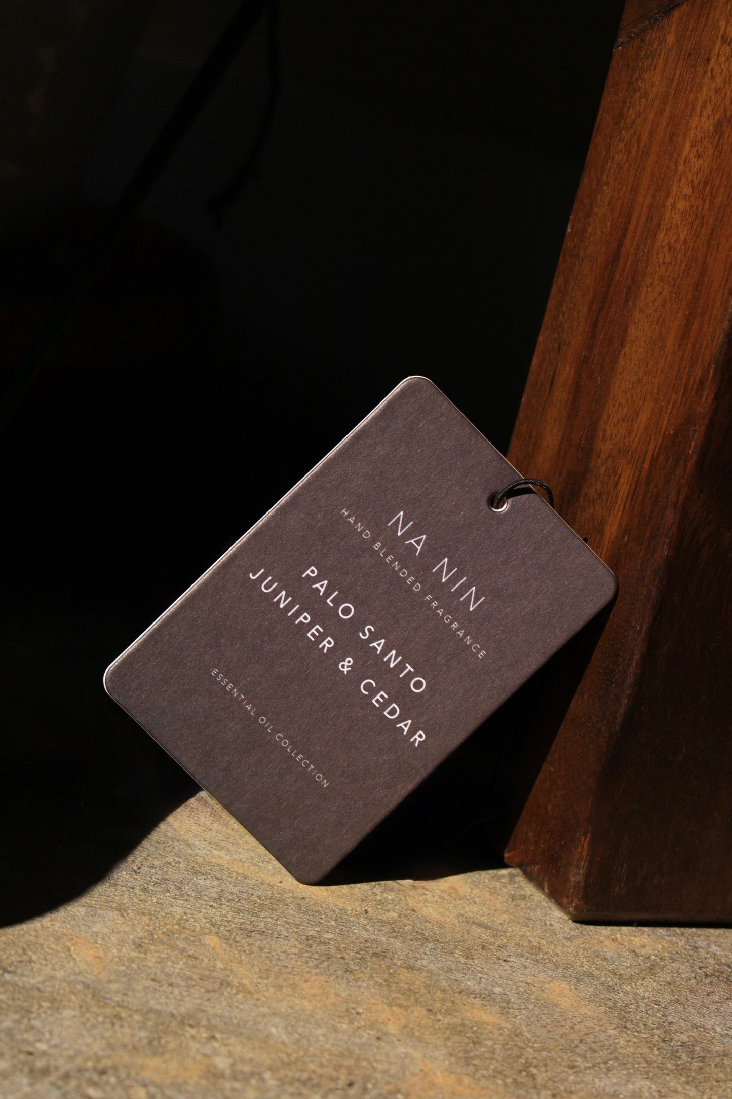 Palo Santo, Juniper, & Cedarwood Fragrance Card