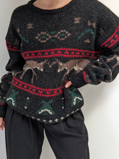 Amazing Vintage Woolrich Winter Wool Sweater