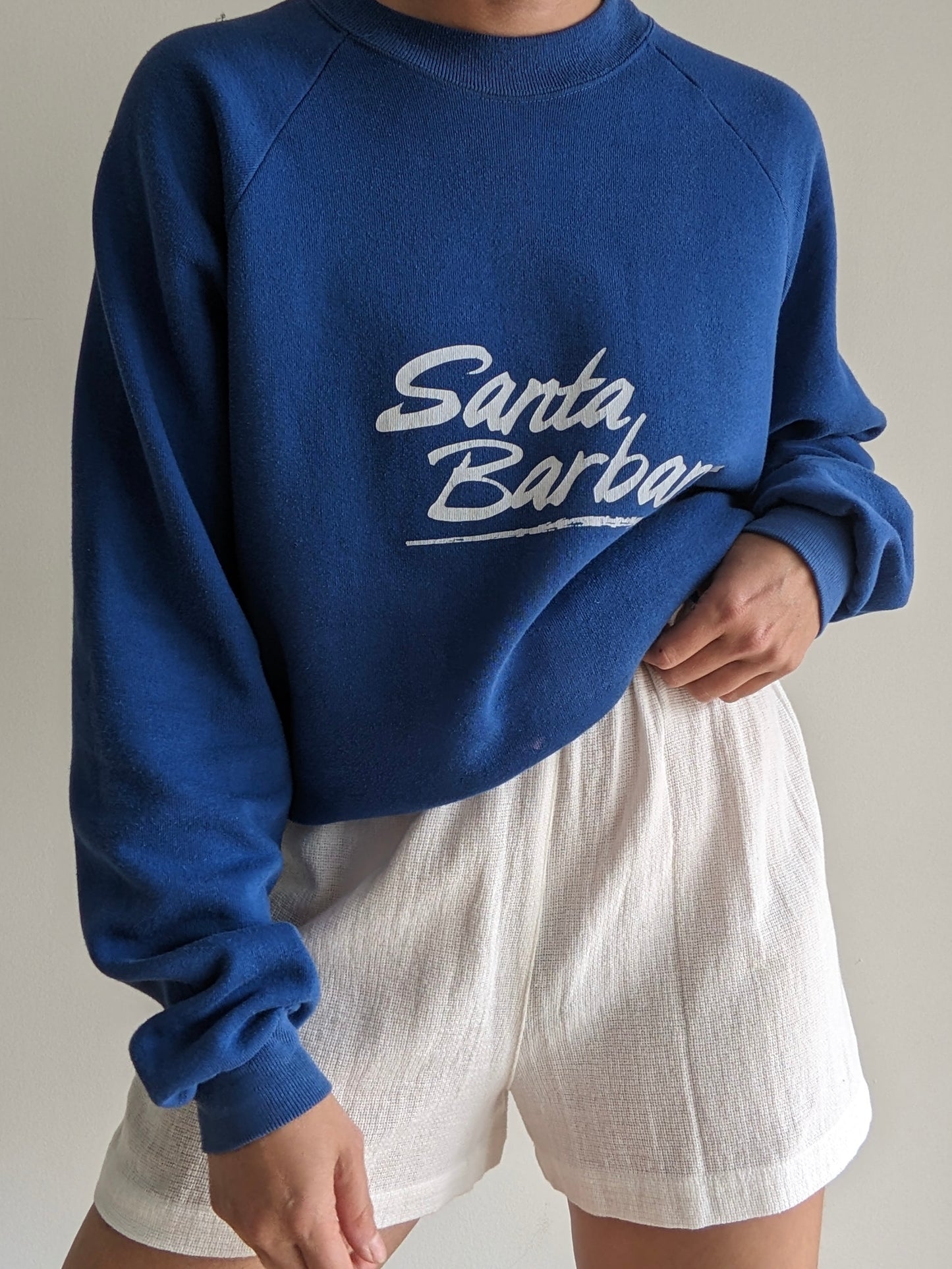 Vintage "Santa Barbara" Raglan Sweatshirt