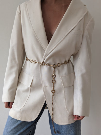 Vintage Gold-Toned Chain Belt