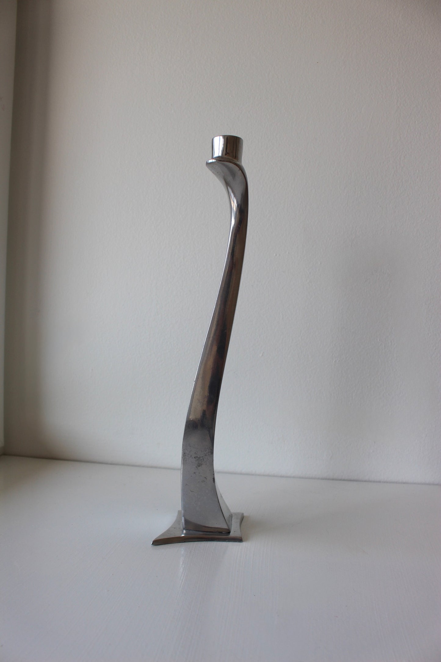 Incredible Vintage Sculptural Candlestick Holder