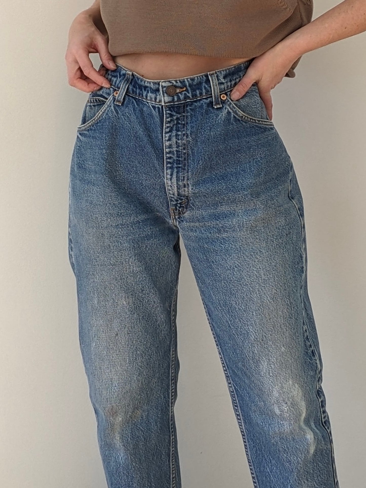 Vintage Levi's 505 Orange Tab Denim